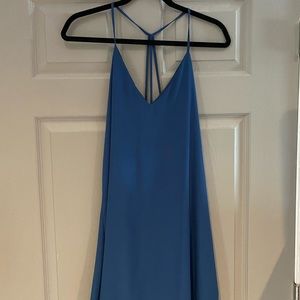 Strappy Blue Dress